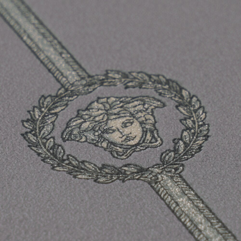 The Gilded Lattice | Grey Smoked Grey Luxe