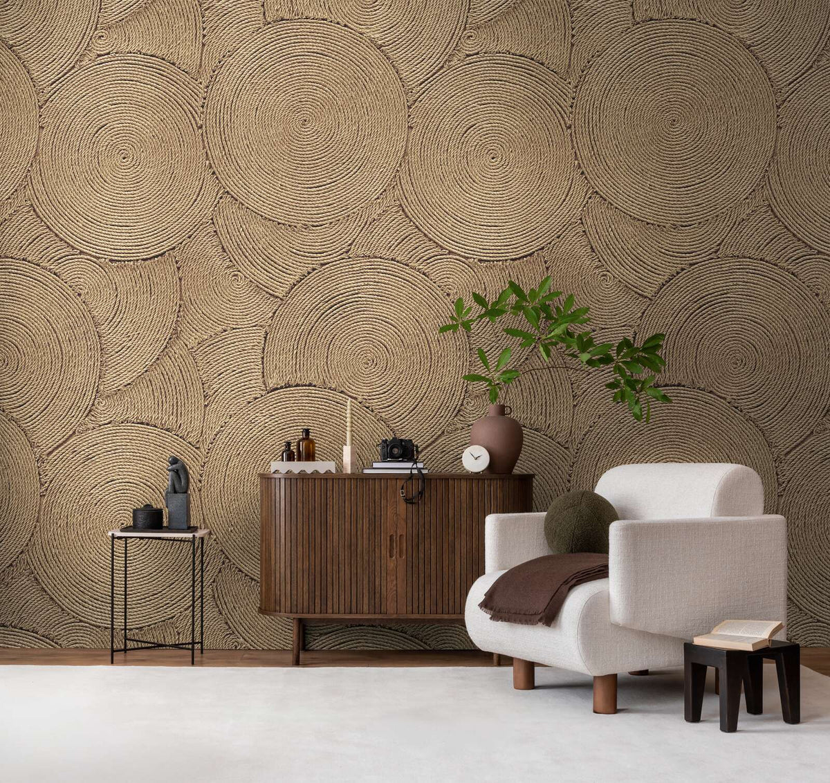 The Beryl Lantern | Warm Beige & Earthy Brown Luxe