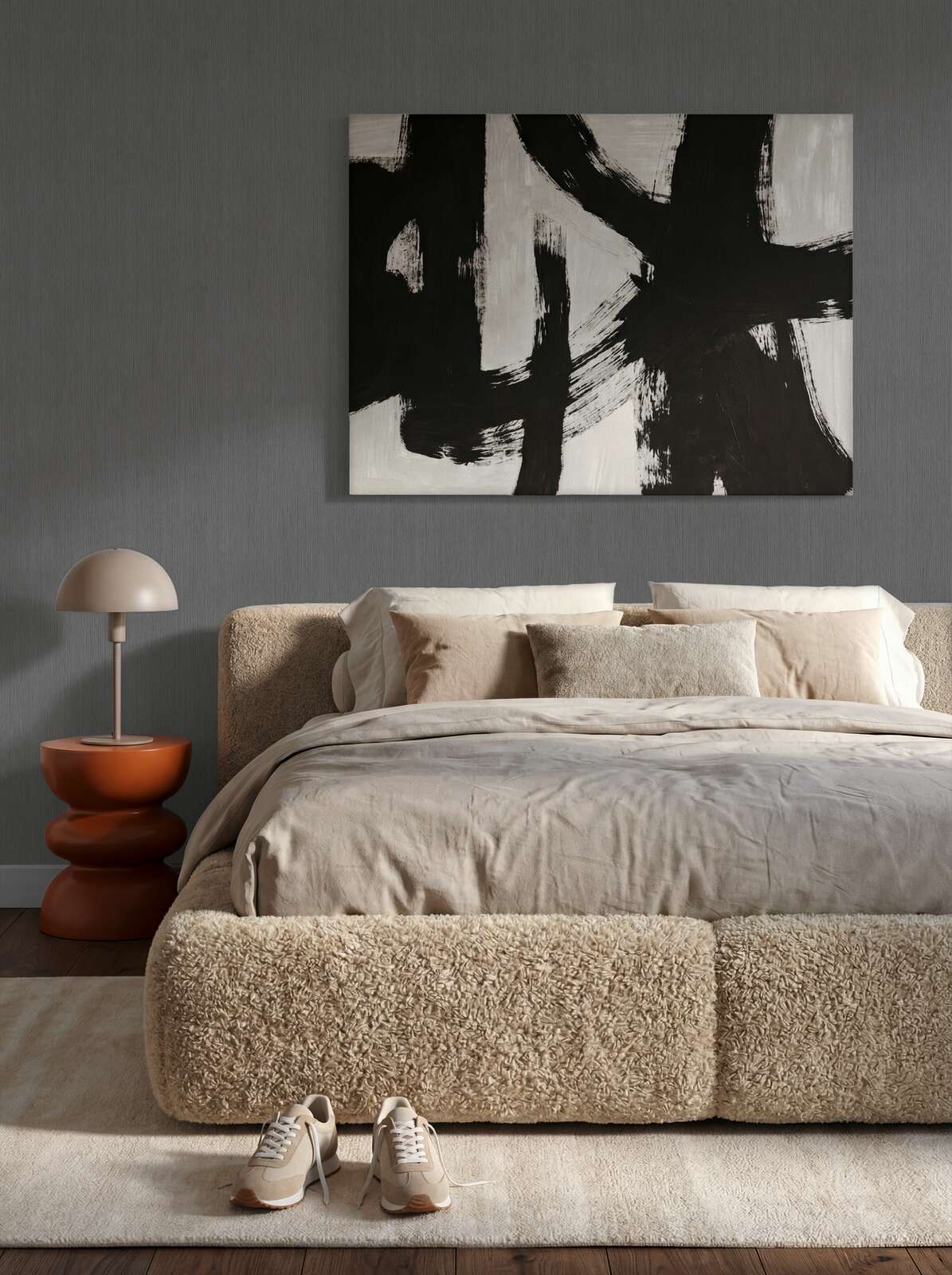The Birch Cloister | Deep Black & Smoked Grey Luxe