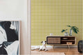 The Ogee Vestibule | Cream & Sage Luxe wallpaper shown hung on a styled interior wall