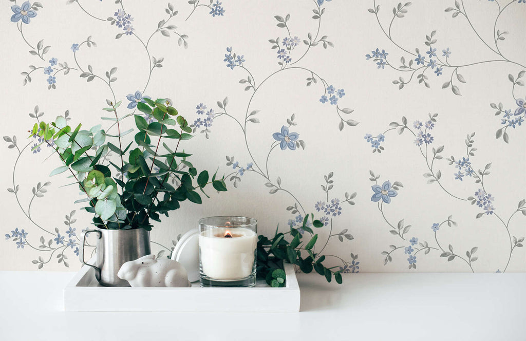 The Birch Loggia | Azure & Smoked Grey Luxe