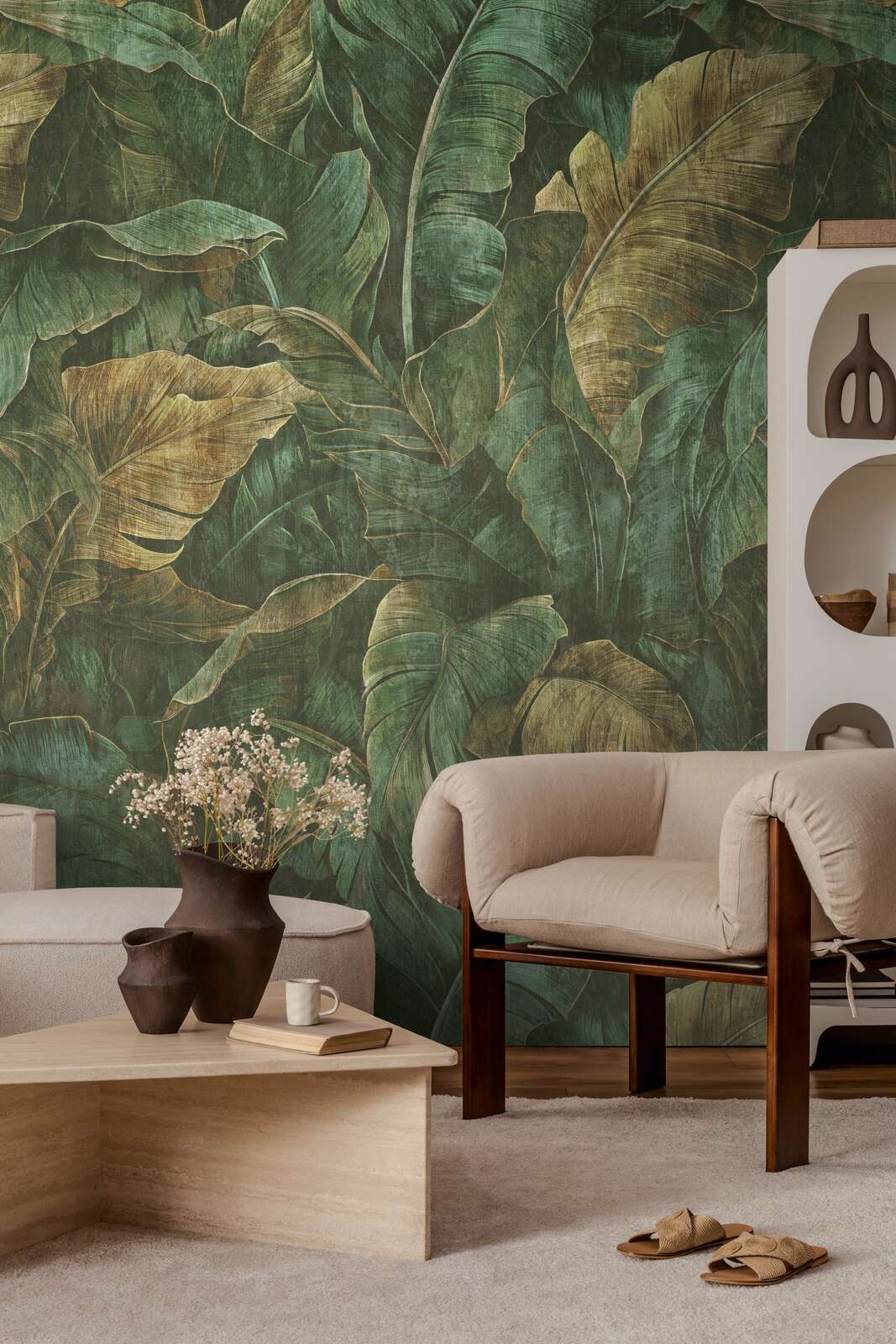 The Lotus Court | Warm Beige & Earthy Brown Luxe