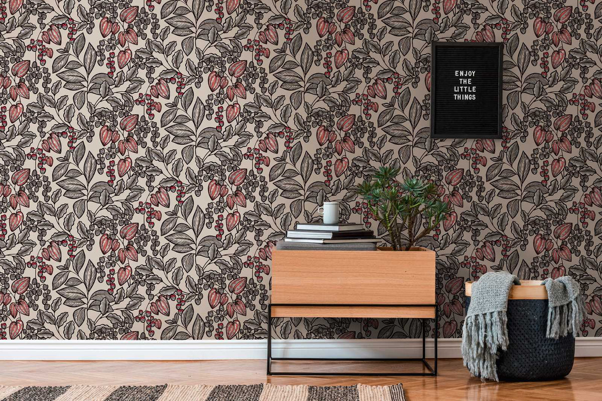 The Harvest Etching | Terracotta Botanical Luxe