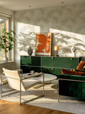 The Caspian Cloister | Smoked Grey & Luminous White Luxe
