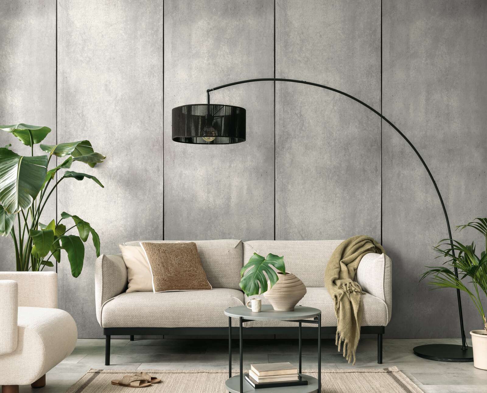The Industrial Slab | Polished Grey & Raw Concrete Luxe