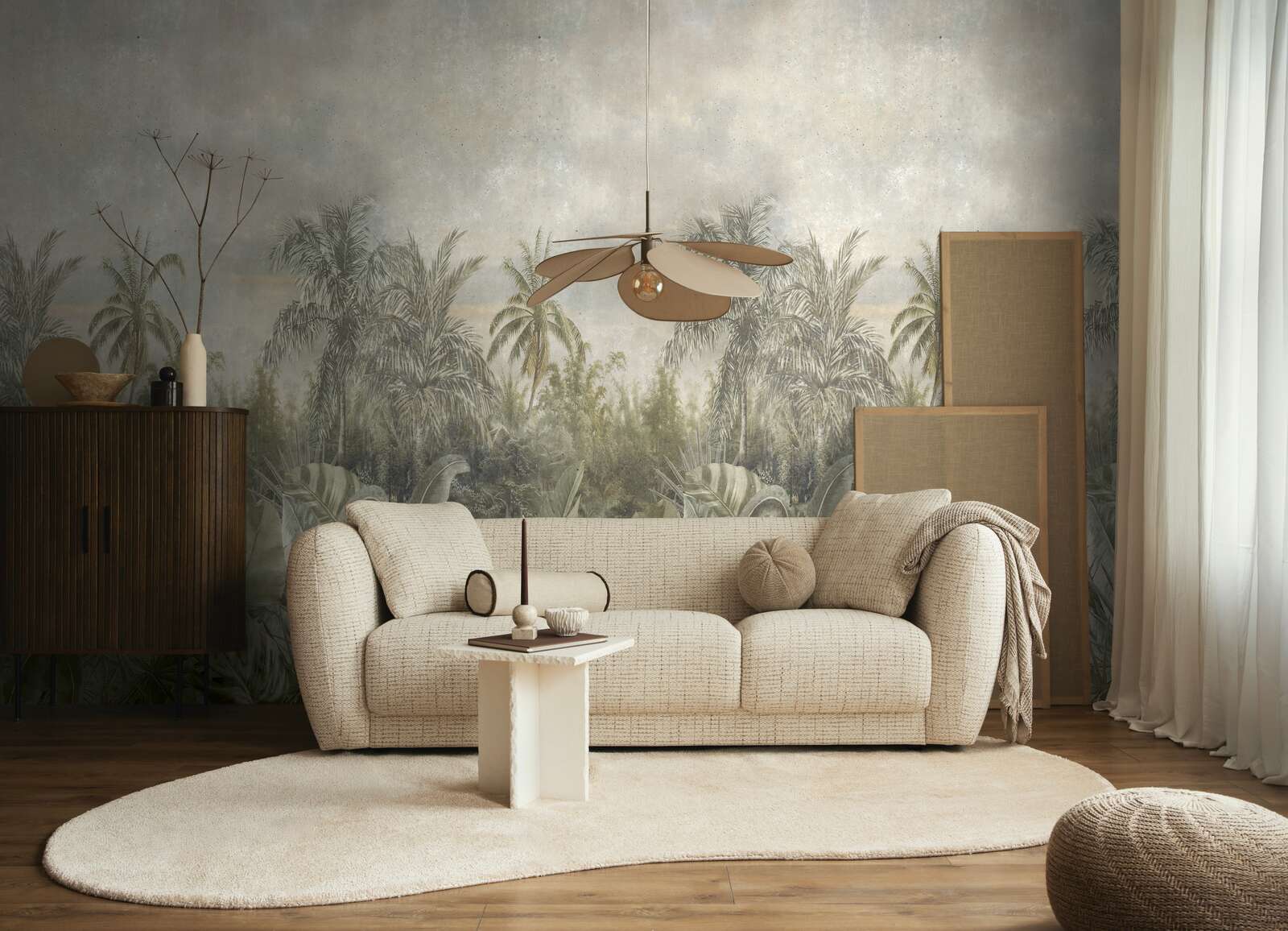 The Horizon Jungle | Misty Green & Smoked Grey Luxe