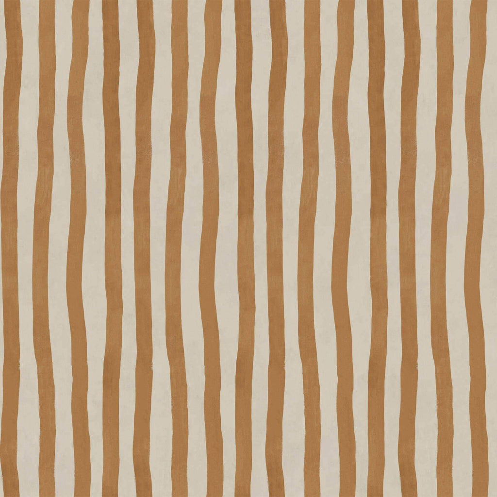 ARTIST'S STRIPE Wallpaper - Amber — image 1
