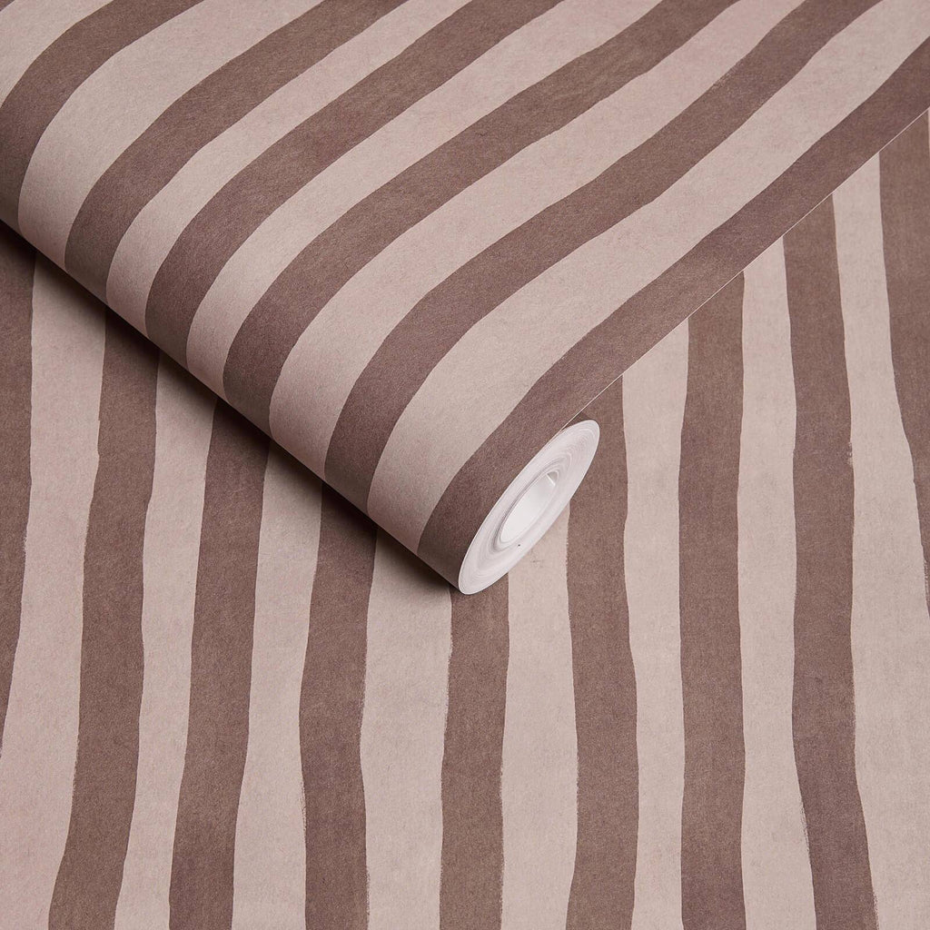 ARTIST'S STRIPE Wallpaper - Carnelian — image 3