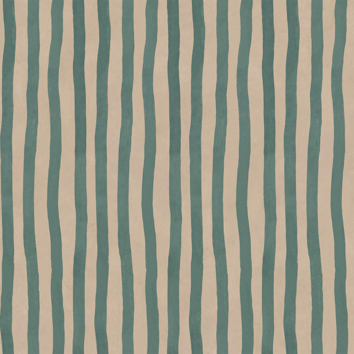 ARTIST'S STRIPE Wallpaper - Euphorbia & Alabaster — image 1