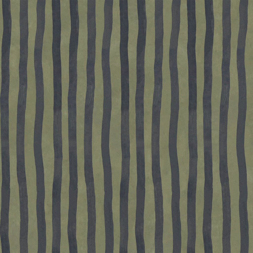 ARTIST'S STRIPE Wallpaper - Laurustine & Galaxias — image 1