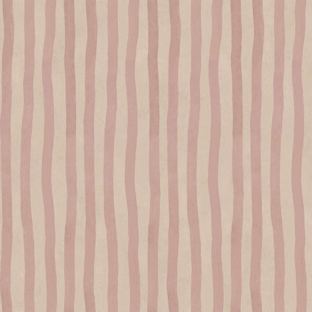 ARTIST'S STRIPE Wallpaper - Sakura & Astrantia — image 1