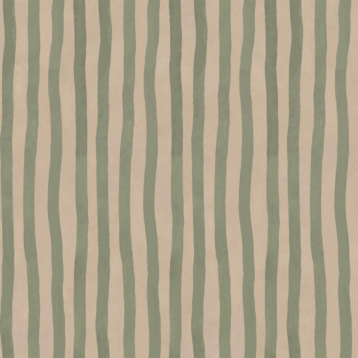 ARTIST'S STRIPE Wallpaper - Sap & Alabaster — image 1