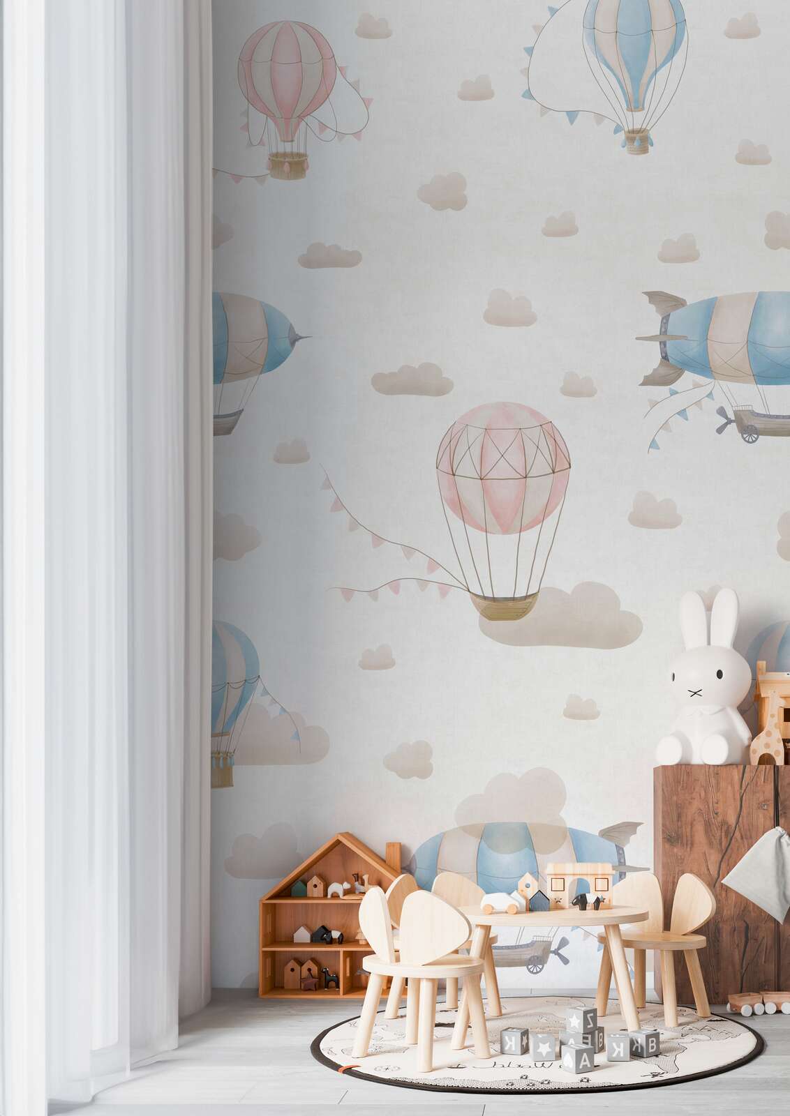 The Cloud Harbour | Azure & Cream Luxe