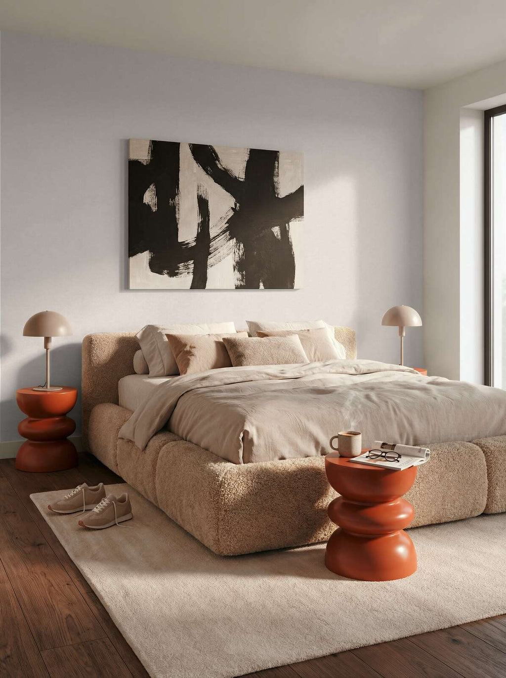 The Auburn Nook | Smoked Grey & Luminous White Luxe