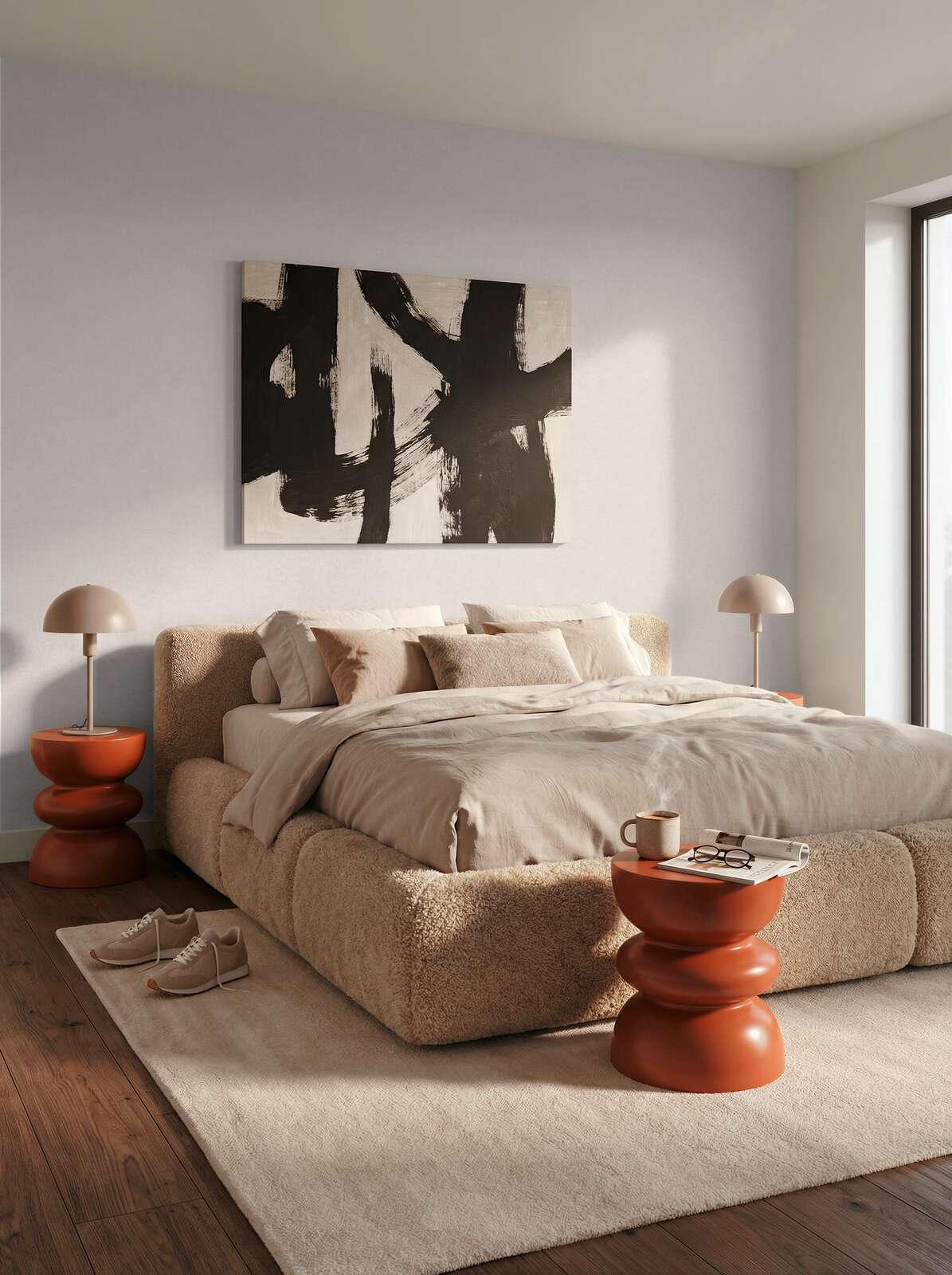 The Auburn Nook | Smoked Grey & Luminous White Luxe