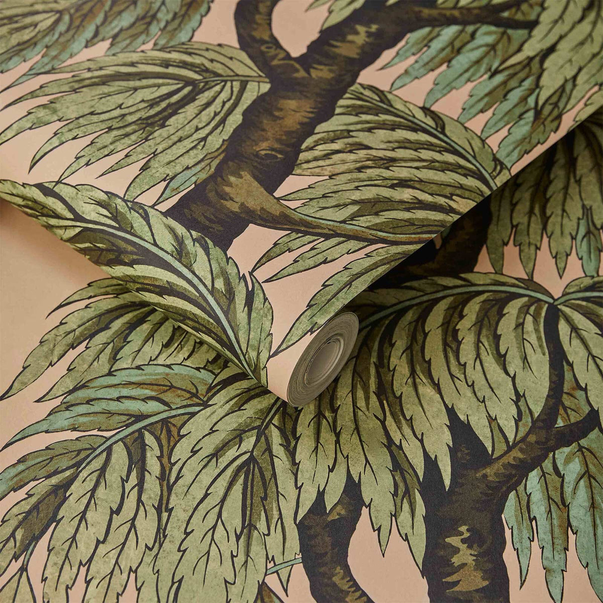Babylon Wallpaper Blush / Willow — 3