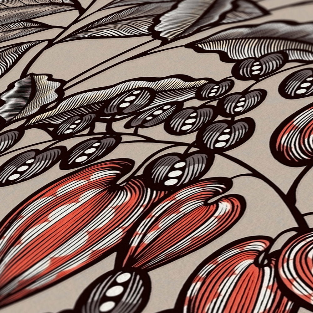 The Harvest Etching | Terracotta Botanical Luxe