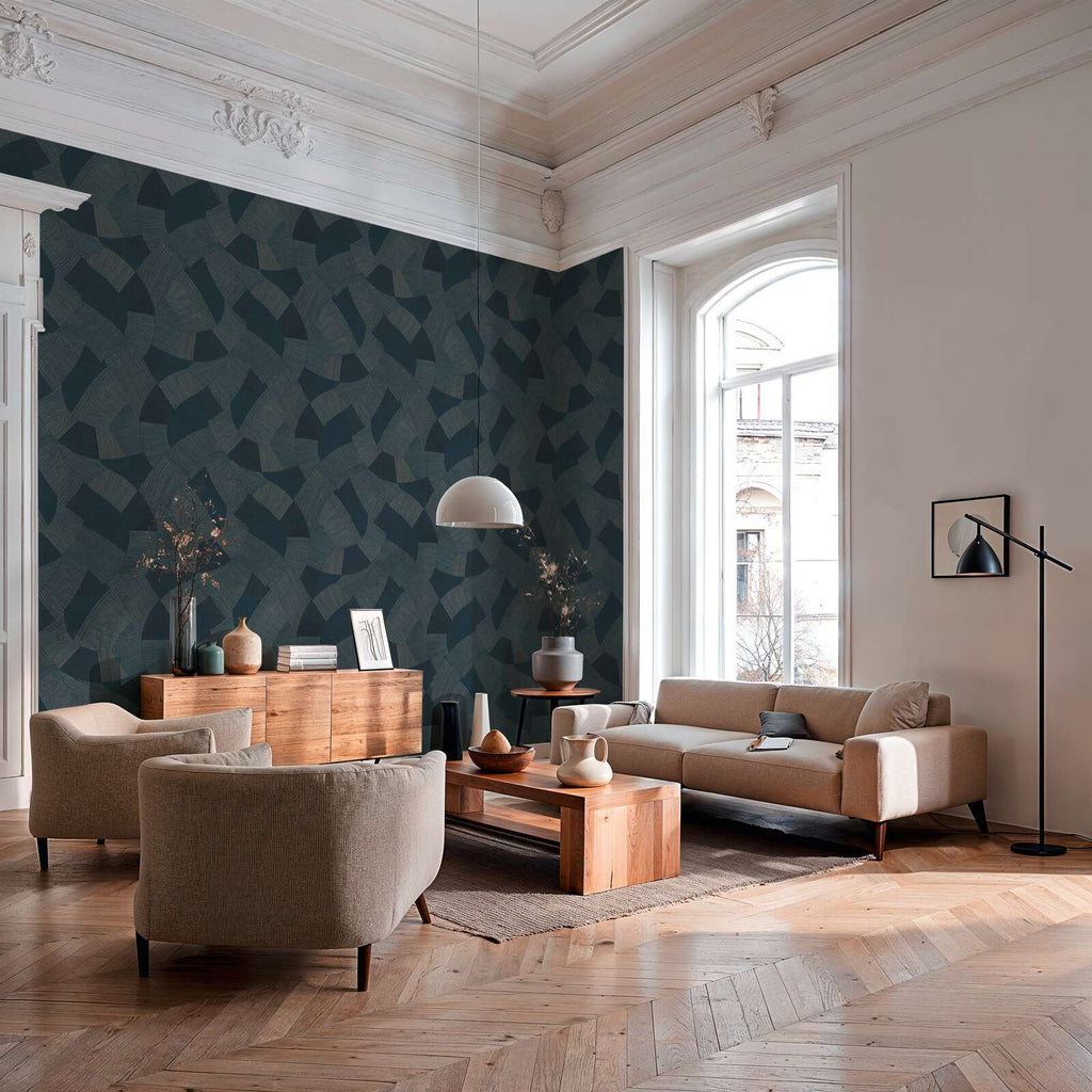 The Oak Belvedere | Azure & Smoked Grey Luxe