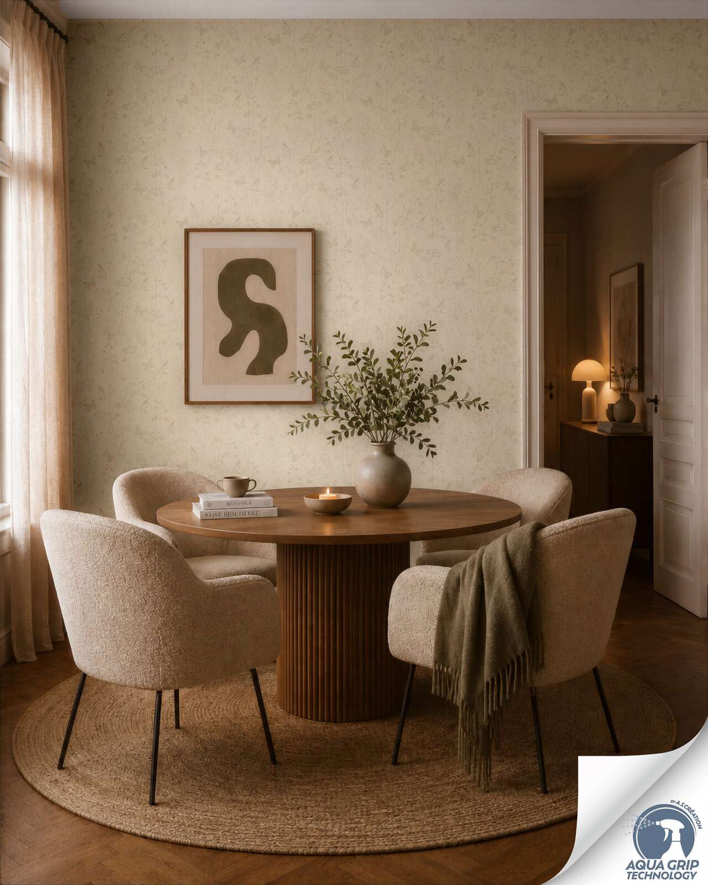 The Sand Cloister | Warm Beige & Earthy Brown Luxe