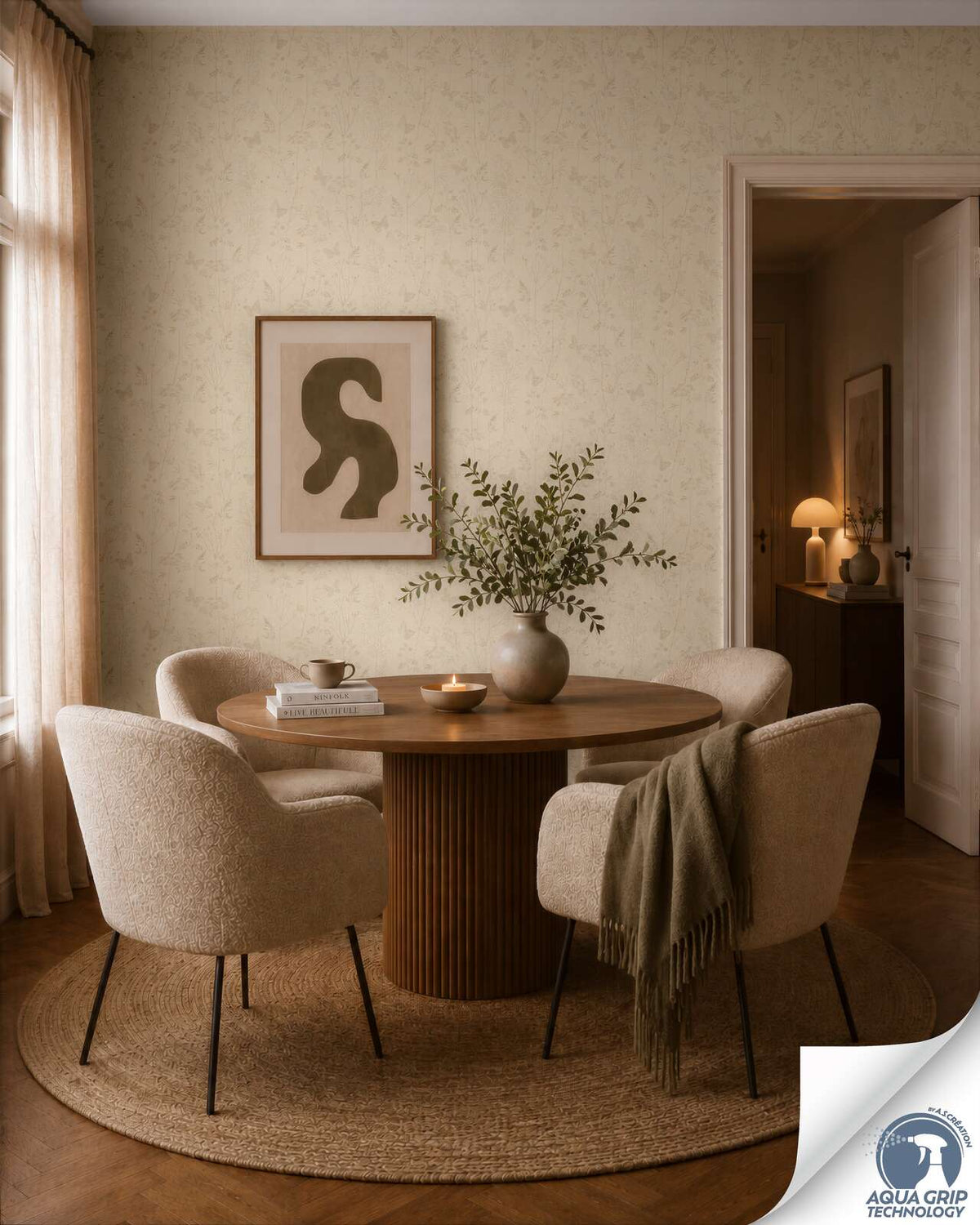 The Sand Cloister | Warm Beige & Earthy Brown Luxe