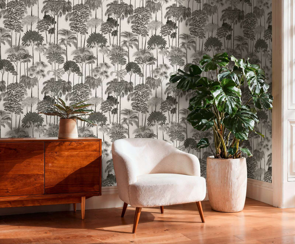 The Mauve Lavatorium | Deep Black & Smoked Grey Luxe