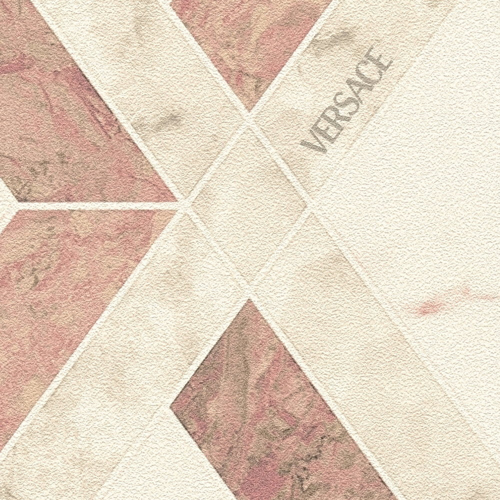 The Marble Lozenge | Cream & Blush Luxe