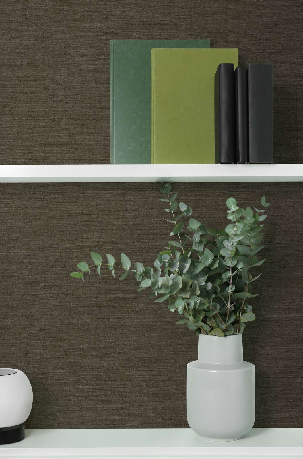 The Moss Colonnade | Deep Black & Earthy Brown Luxe