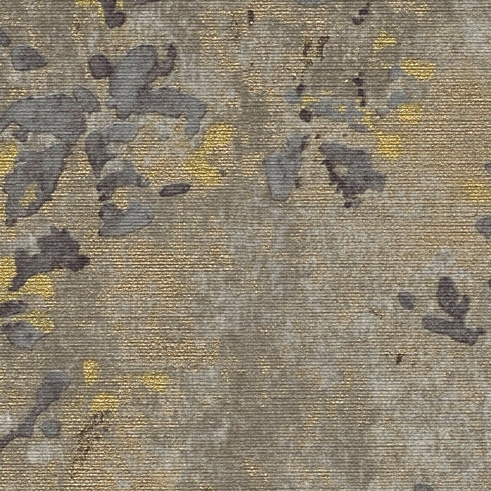 Detail of the design on The Quince Blossom Conservatory | Warm Beige & Deep Black Luxe, warm beige & deep black colourway