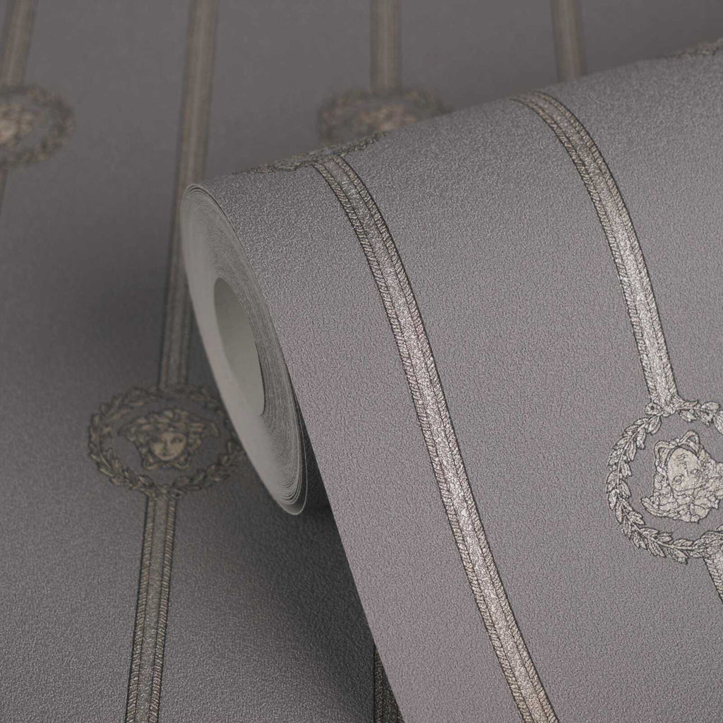 The Imperial Damask | Smoked Grey Luxe