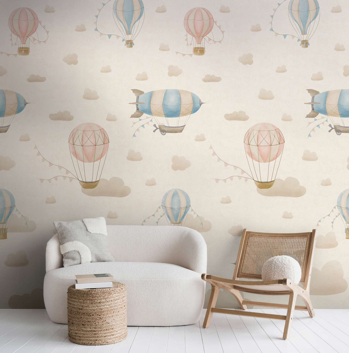 The Cloud Harbour | Azure & Cream Luxe