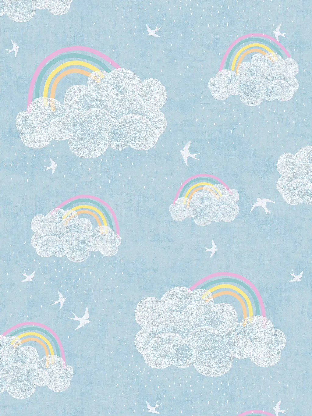 The Vellum Nursery | Azure & Kaleidoscope Luxe