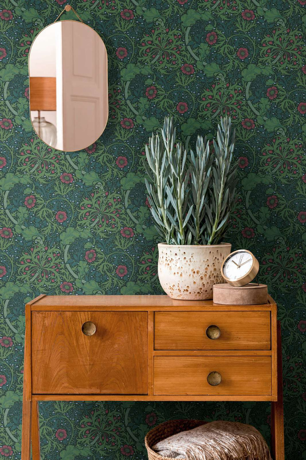 The Birch Belvedere | Deep Black & Sage Luxe