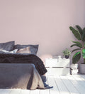 The Dupion Draper | Blush Luxe wallpaper shown hung on a styled interior wall (official room photo)