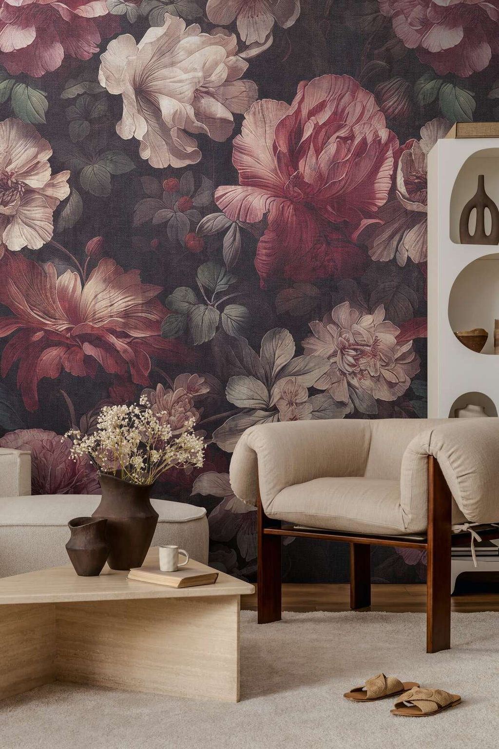 The Lichen Hall | Cream & Smoked Grey Luxe