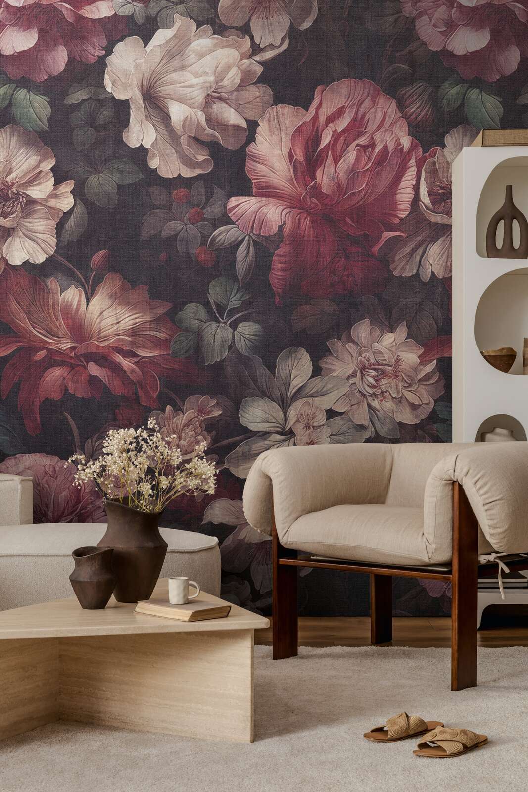 The Lichen Hall | Cream & Smoked Grey Luxe