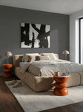 The Birch Cloister | Deep Black & Smoked Grey Luxe