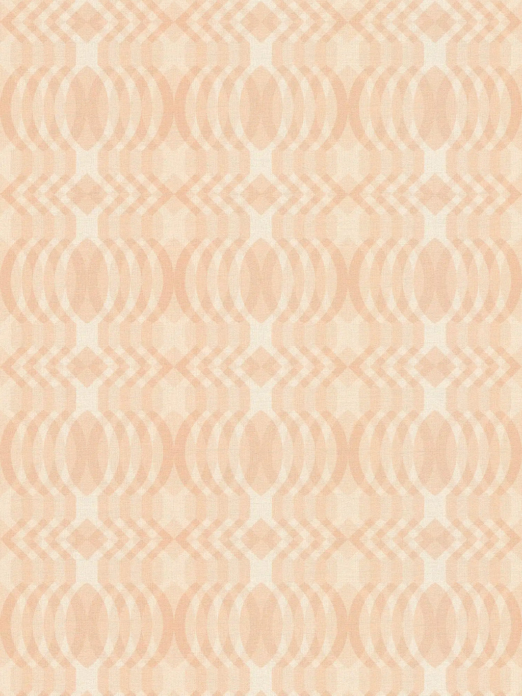 Flat view of the warm beige & cream pattern repeat of The Prism Passage | Warm Beige & Cream Luxe