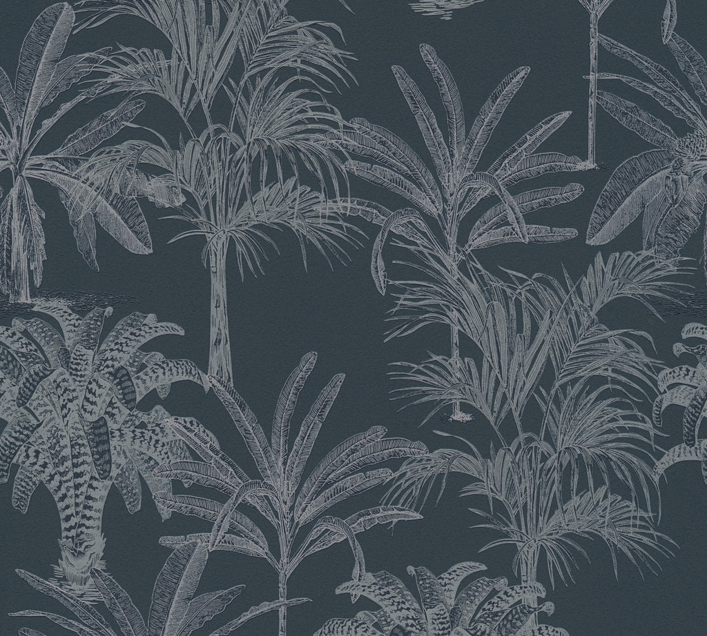 The Midnight Canopy Noir Floral Luxe