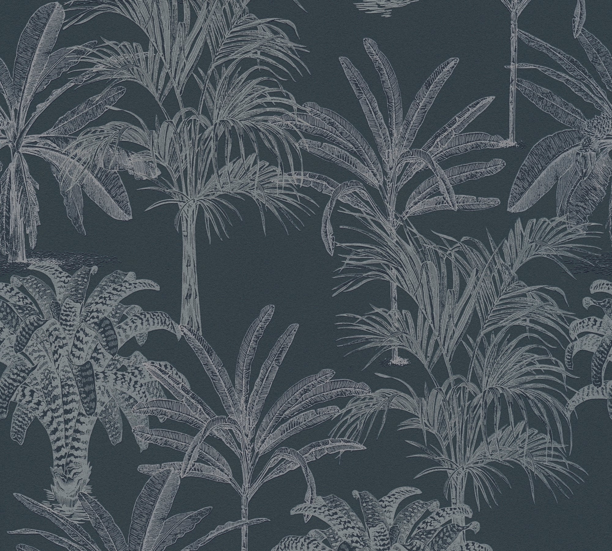 The Midnight Canopy Noir Floral Luxe