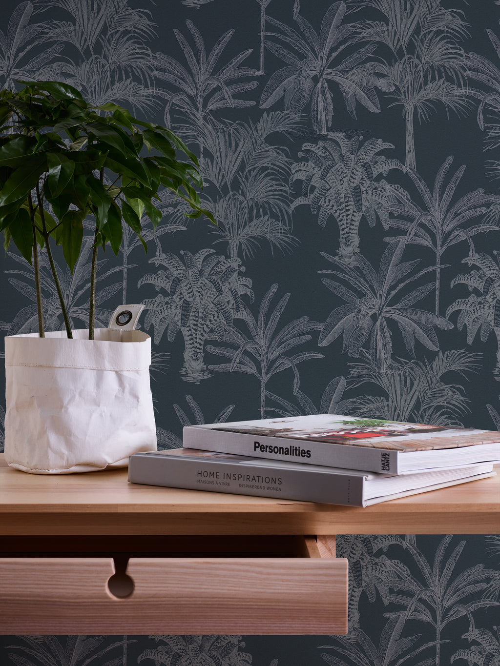 The Midnight Canopy Noir Floral Luxe