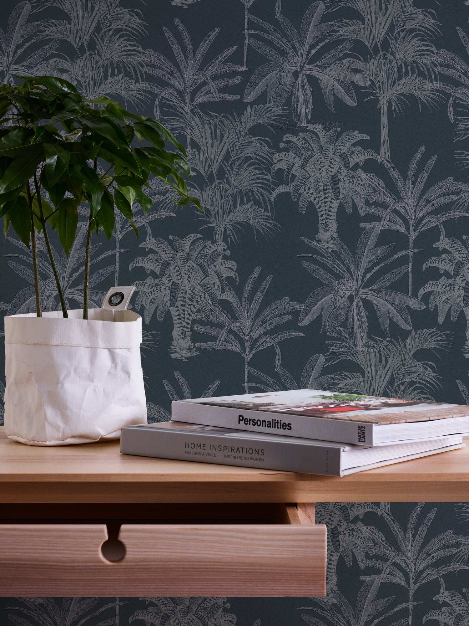 The Midnight Canopy Noir Floral Luxe