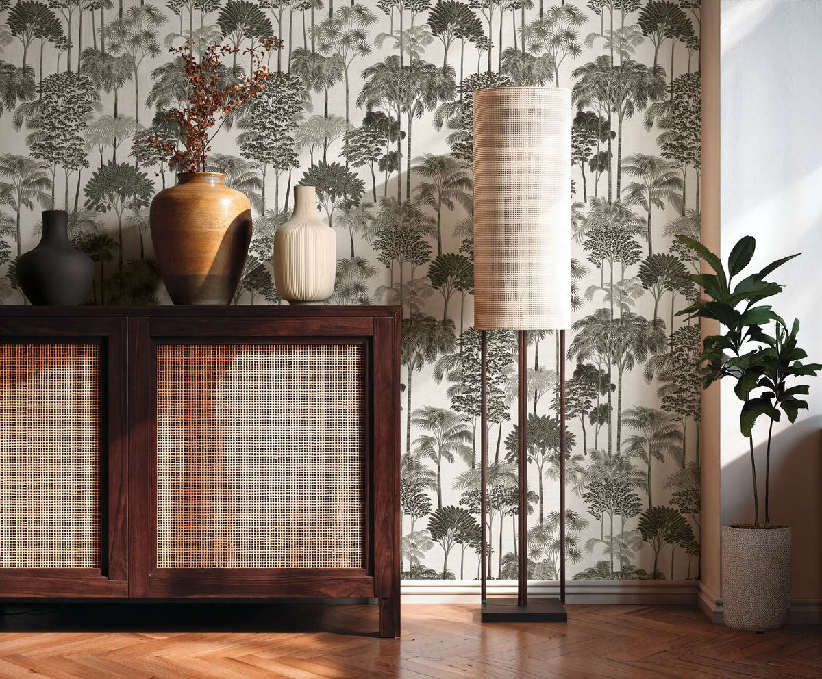 The Mauve Lavatorium | Deep Black & Smoked Grey Luxe