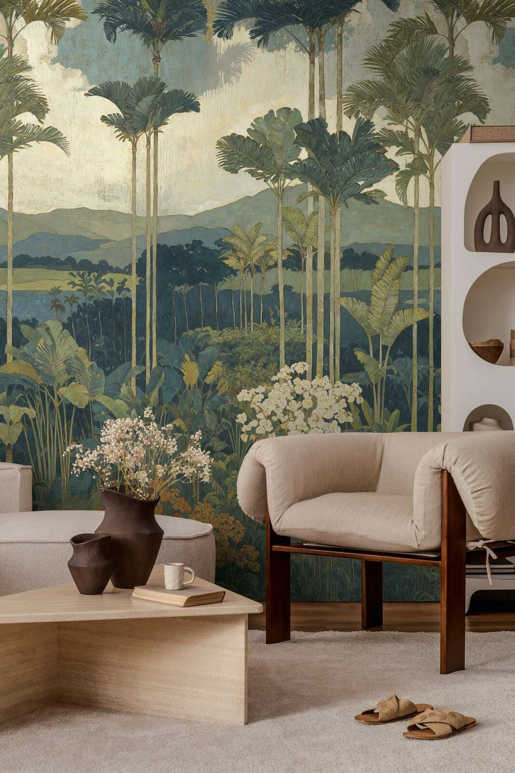 The Basalt Pavilion | Azure & Cream Luxe
