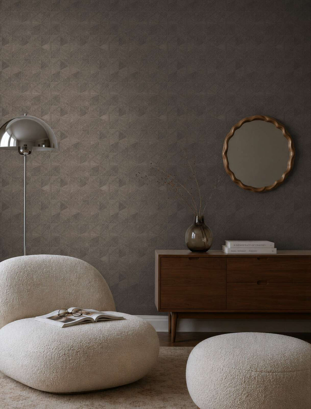 The Moss Verse | Earthy Brown & Smoked Grey Luxe