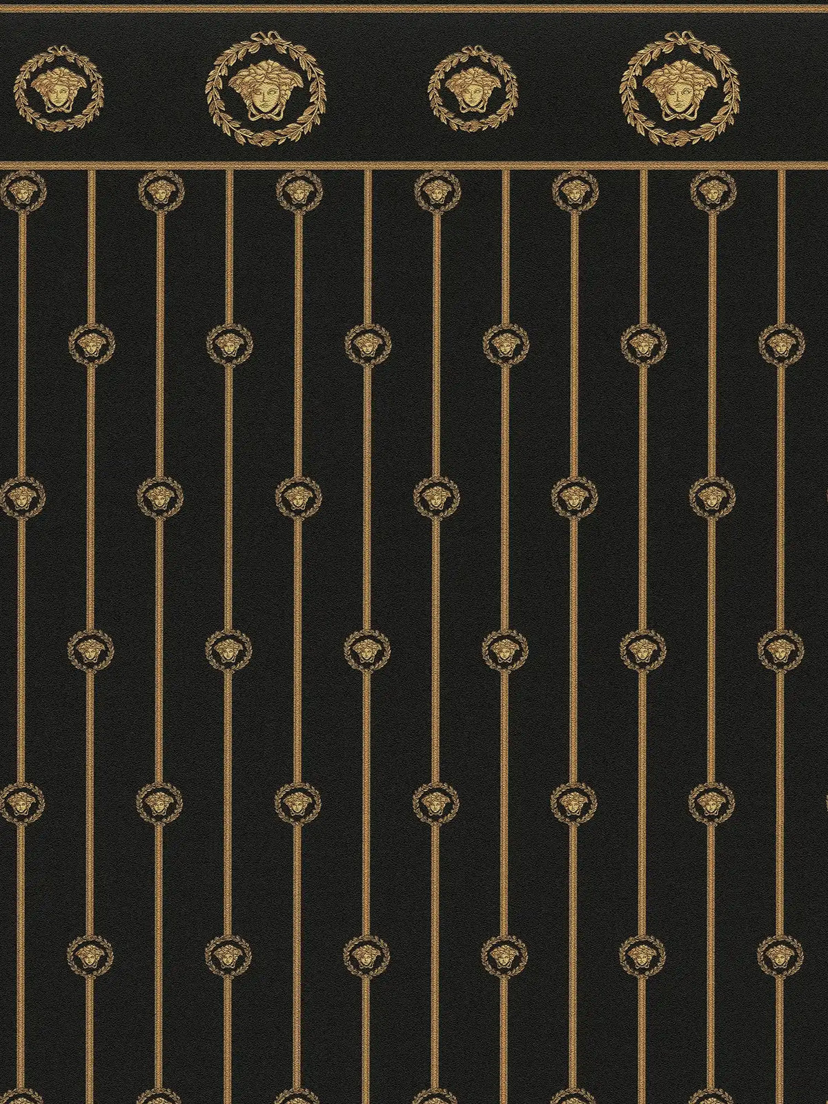 The Gilded Lattice | Deep Black & Sun-Kissed Gold Luxe