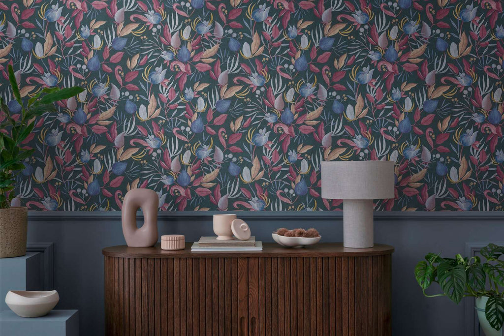 The Amber Solarium | Azure & Earthy Brown Luxe