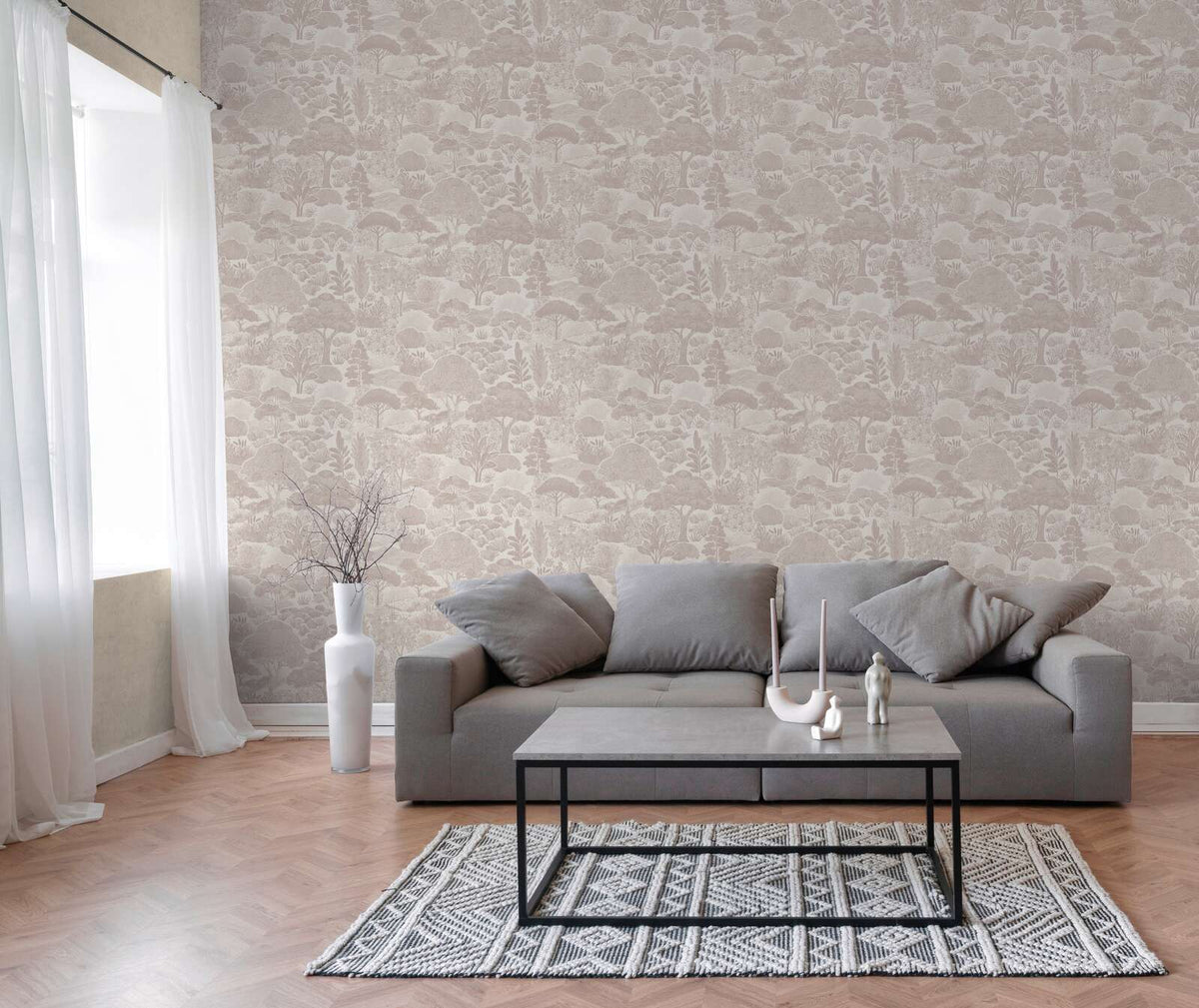 The Fog Pavilion | Smoked Grey & Luminous White Luxe