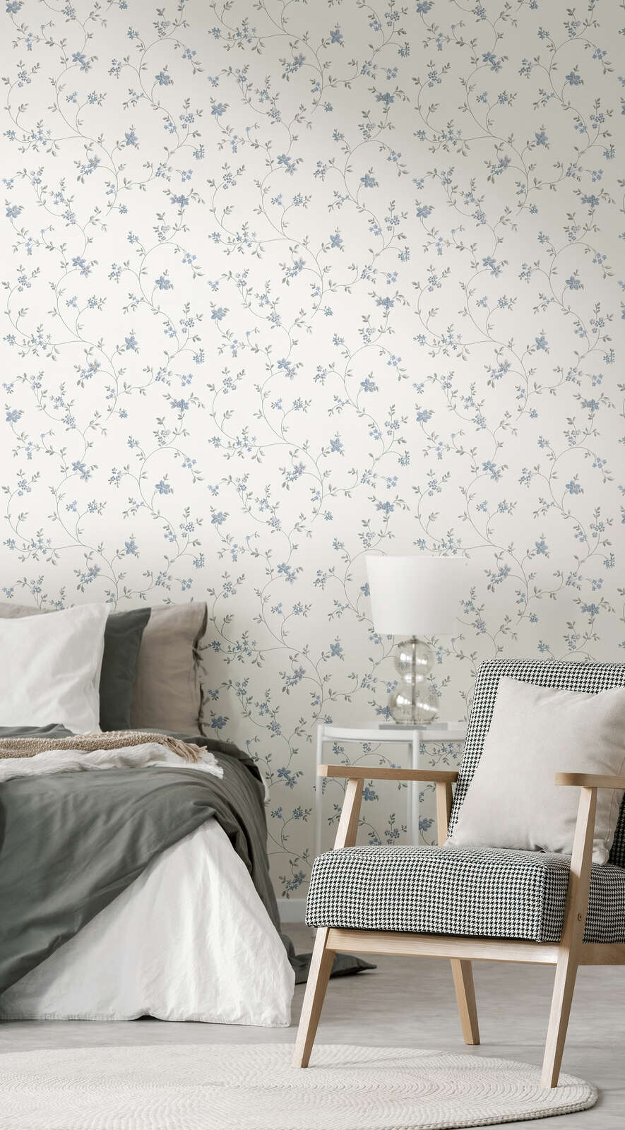 The Birch Loggia | Azure & Smoked Grey Luxe