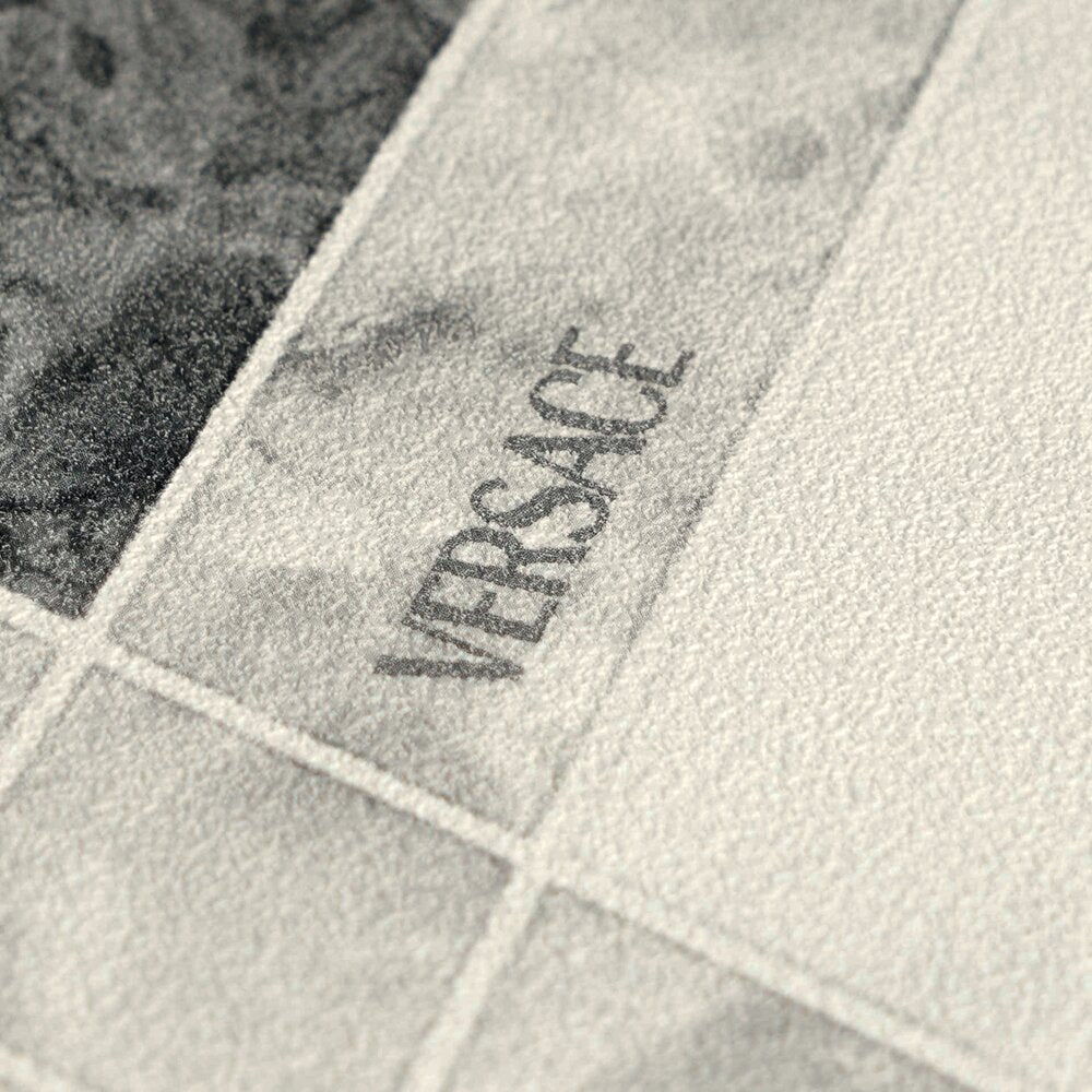 The Marble Lozenge | Deep Black & Smoked Grey Luxe