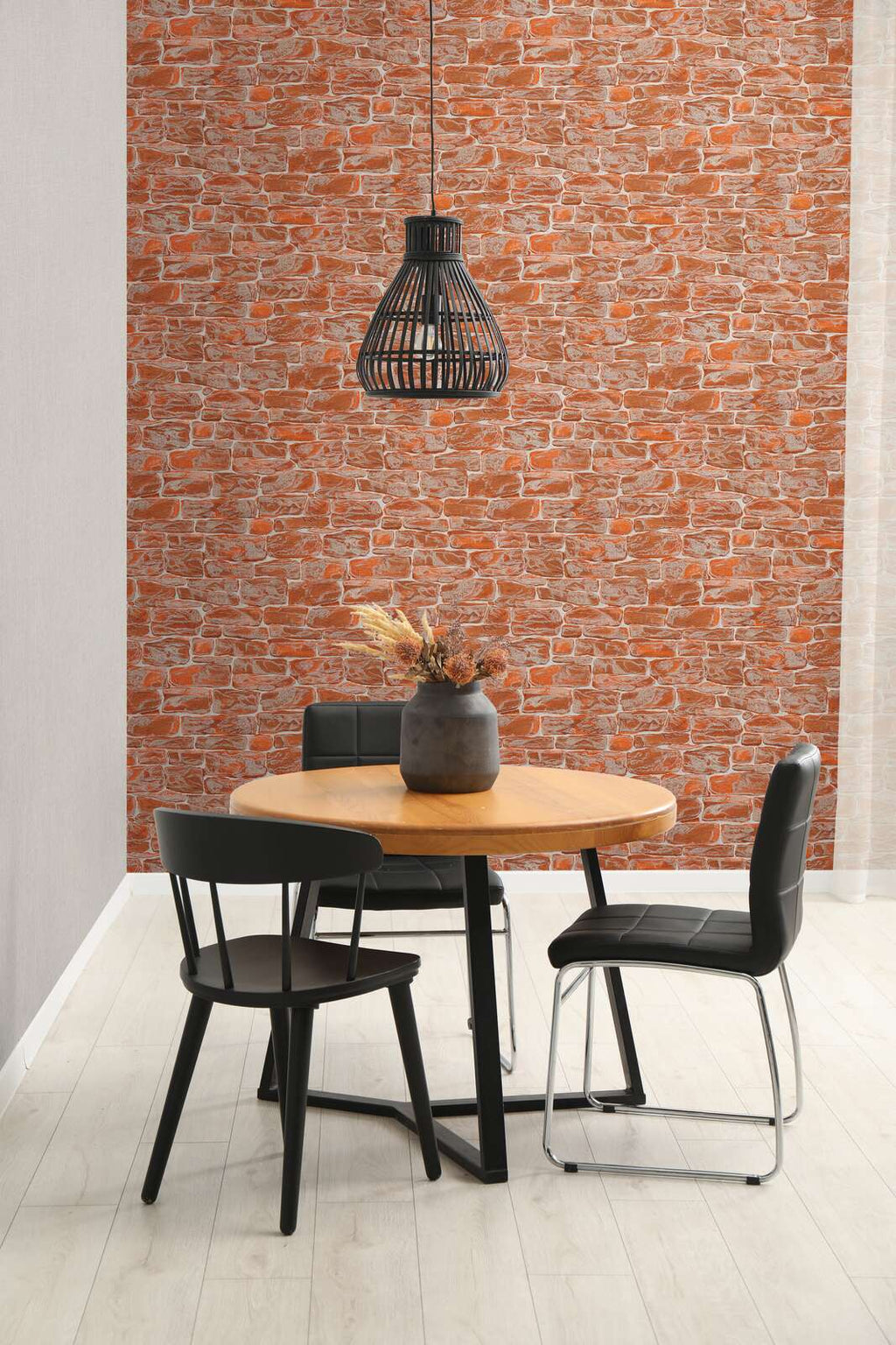 The Ebony Dorter | Earthy Brown & Crimson Luxe